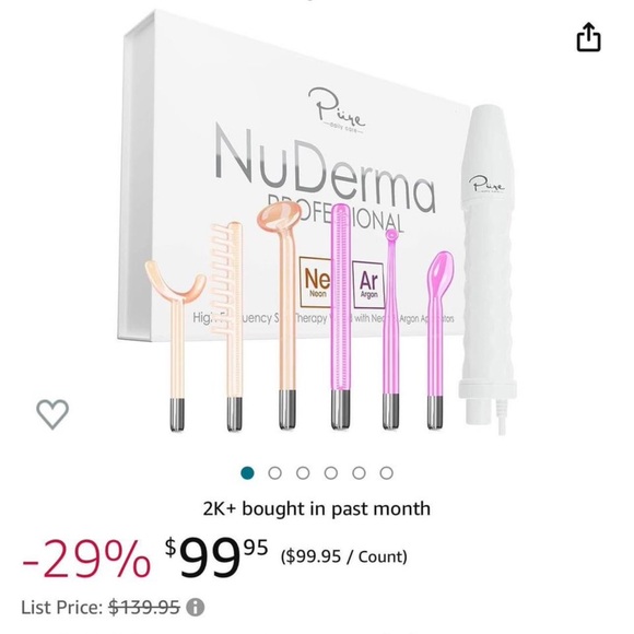 NuDerma high frequency wand - Picture 2 of 3